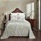 3 Piece Bedroom Bedding Cotton Chenille Coverlet Set Perfect for All-Season Bedroom Use